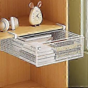 Hanging Pullout Drawer Basket,Wardrobe Storage Frame Container,Storage Box Closet,Storage Drawer for Kitchen,Bedroom,Cupboard