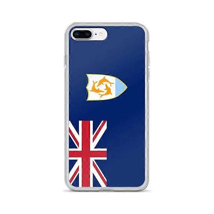 iPhone Case - Anguilla - Flag - Flexible - Multicolor - Unique Design