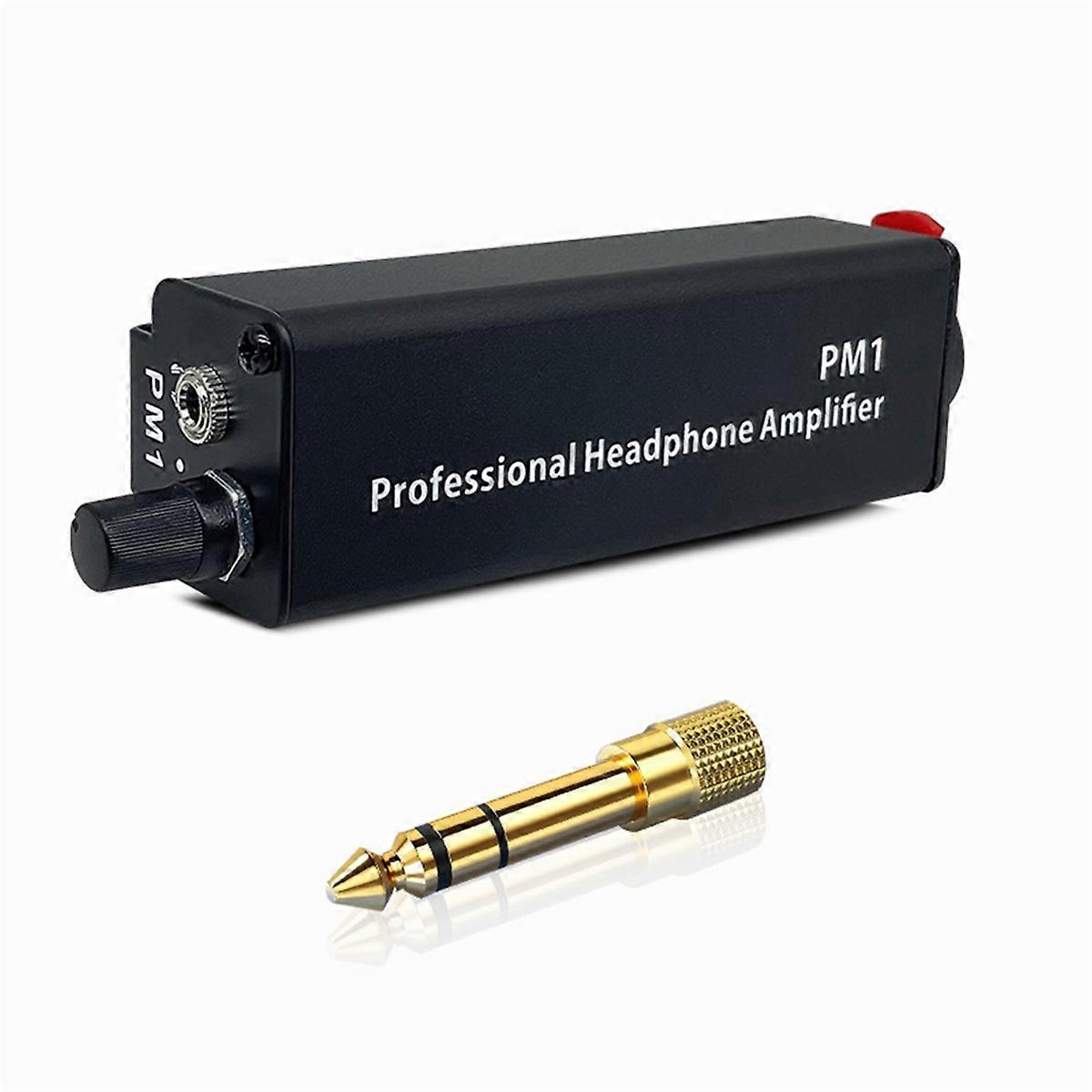 Headphone Amplifier Converter XLR to 3.5MM Audio Interface Mini Portable HIFI Headphone Amplifier C