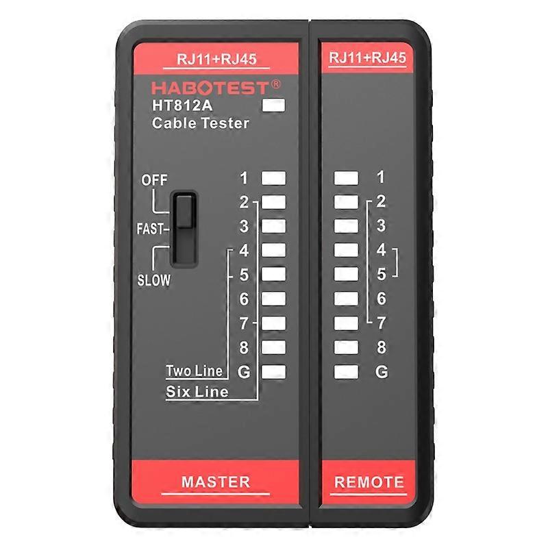 HABOTEST HT812A 2 in 1 Telephone Line Network Line Tester