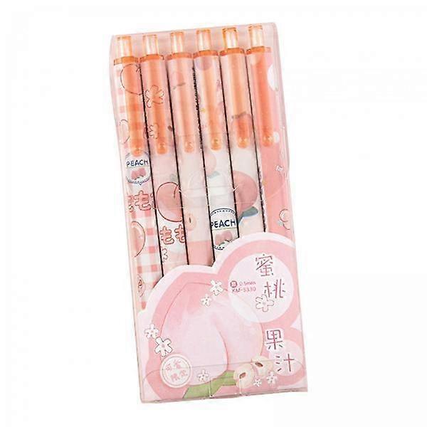 2-6pack 6st Rollerball Pennor Infällbara kulspetspennor för studenter barn