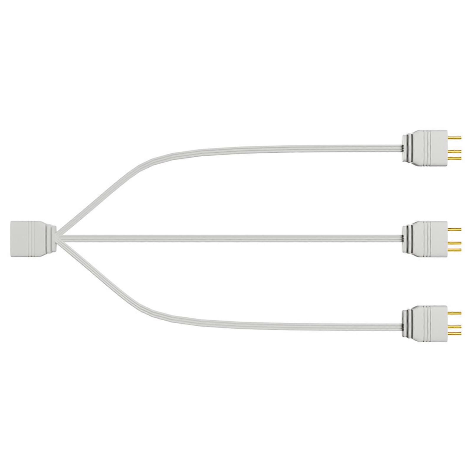 High-Quality ARGB Splitter Cable for Gamers and PC Enthusiasts Multi-interface Smooth Link Safe Connection Cable