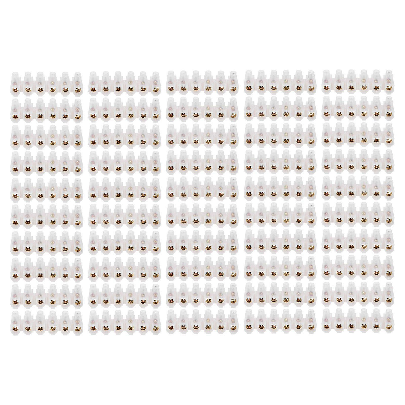 High quality  50pcs 60A flame retardant terminal block through-type terminal