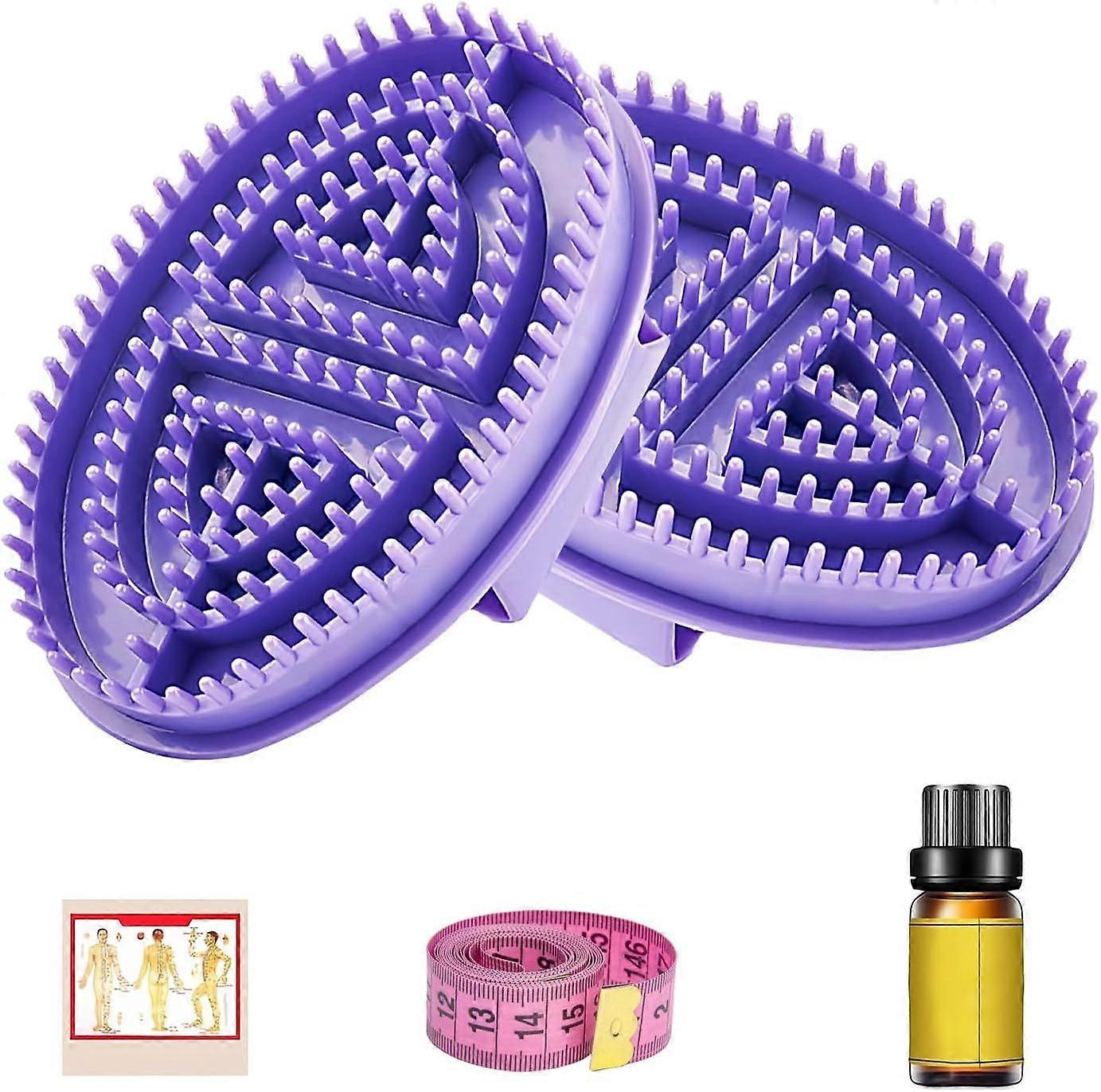 2025 Latest Model Meridians Massage Brush,2025 New Full Body Relaxation Handheld Massage