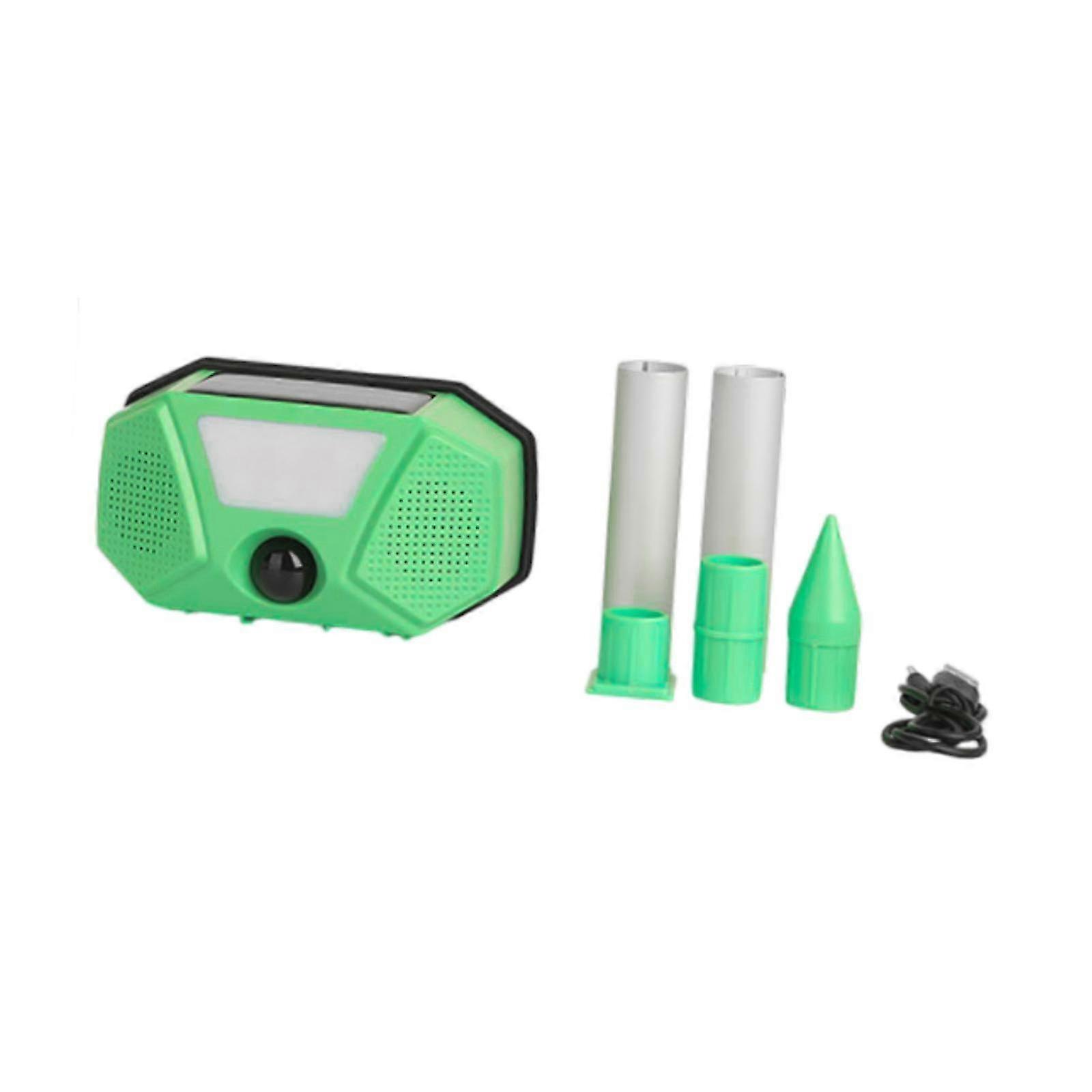 Solar Animal Scarer with Rodent Repellent Flash Light Suitable for Various Types of Animals