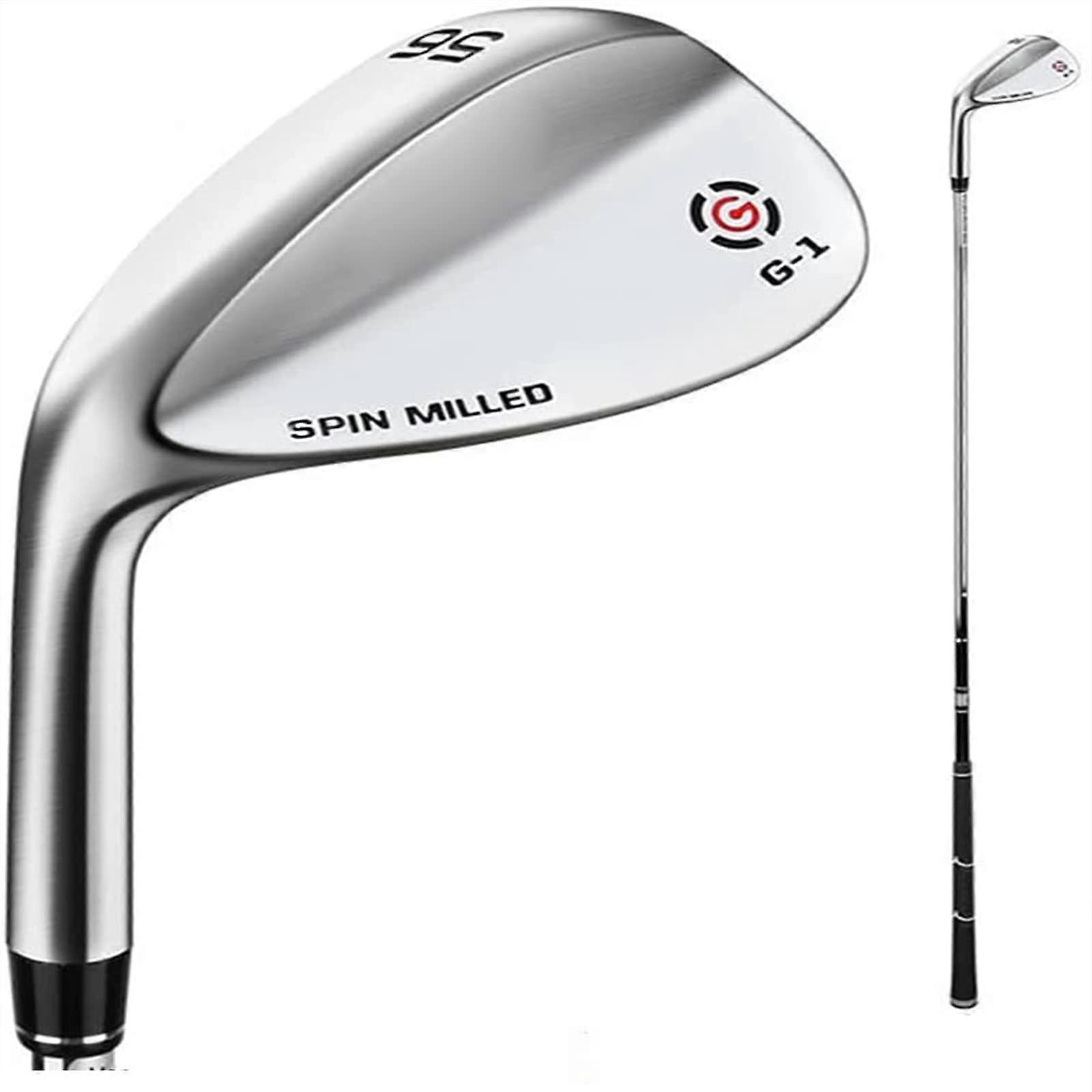 Golf Sand Wedge Club 56/60 Degree Golf Wedges Left and Right Hand CNC Texture Stainless Steel Golf Accessories Great Golf Gift silver 60