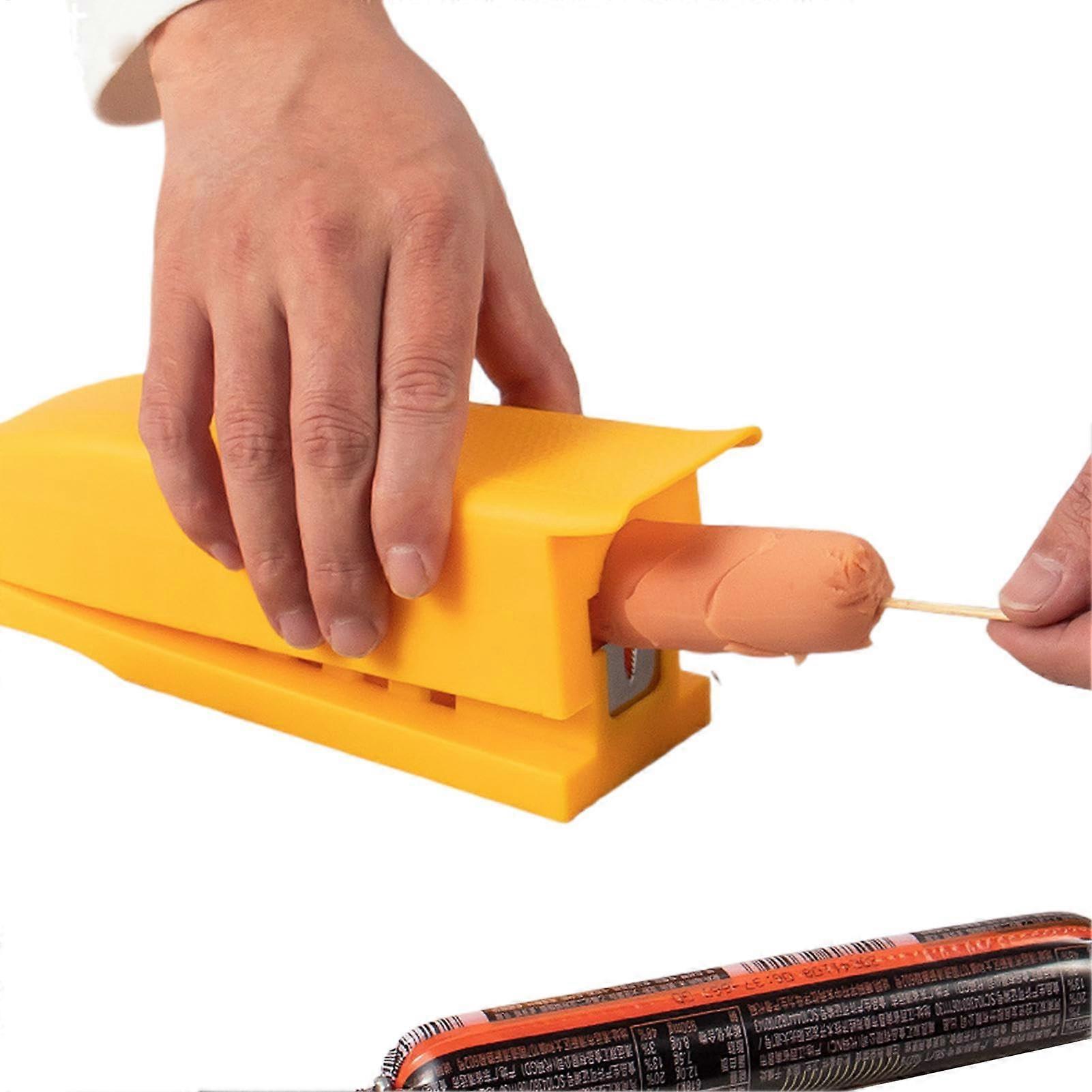 Hot Dog slicer, banana cutting tool, reusable food chopper