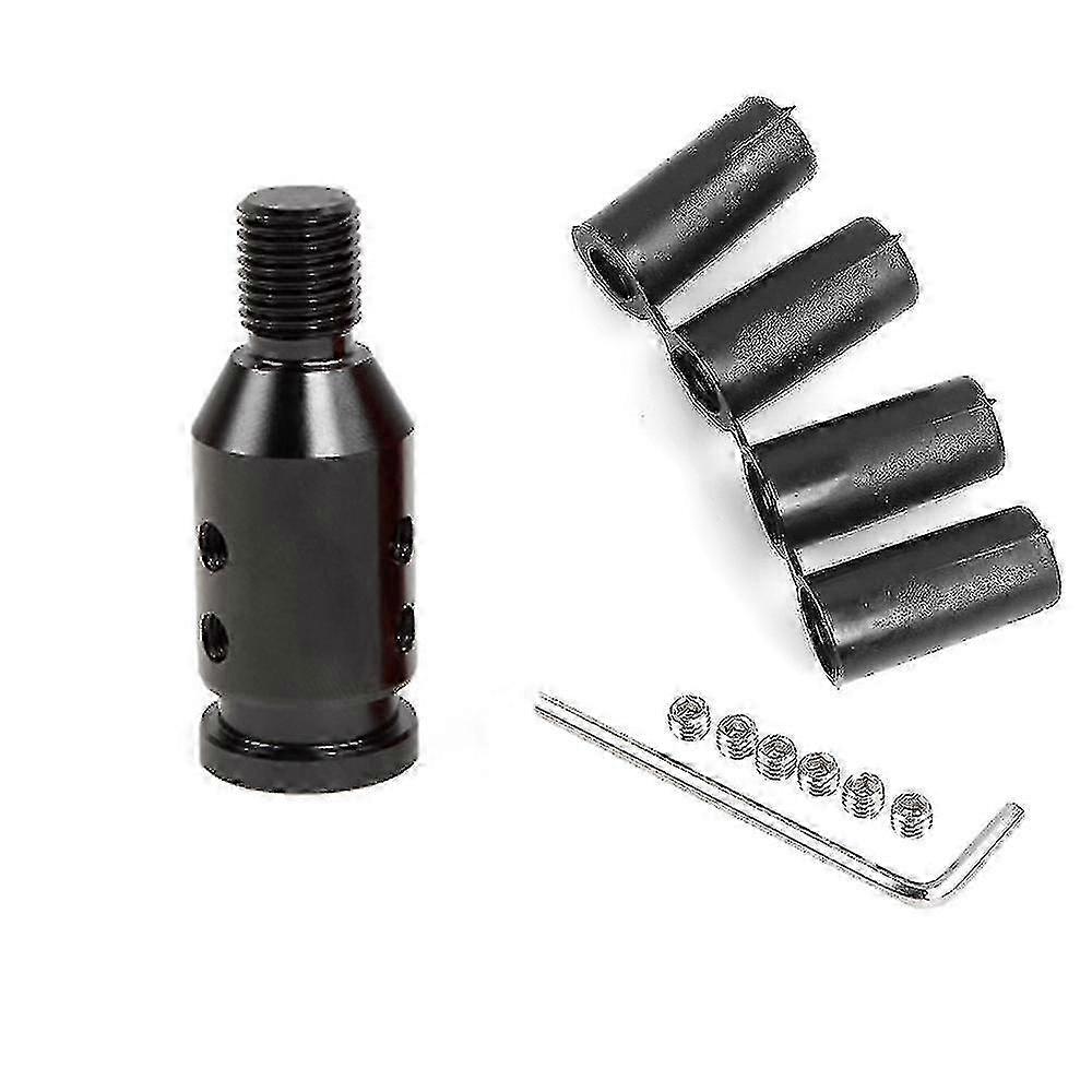 Universal Gear Selector Adapter for 12x1.25 Threadless Gear Lever, Compatible with Various Gear Knobs and Lever Types