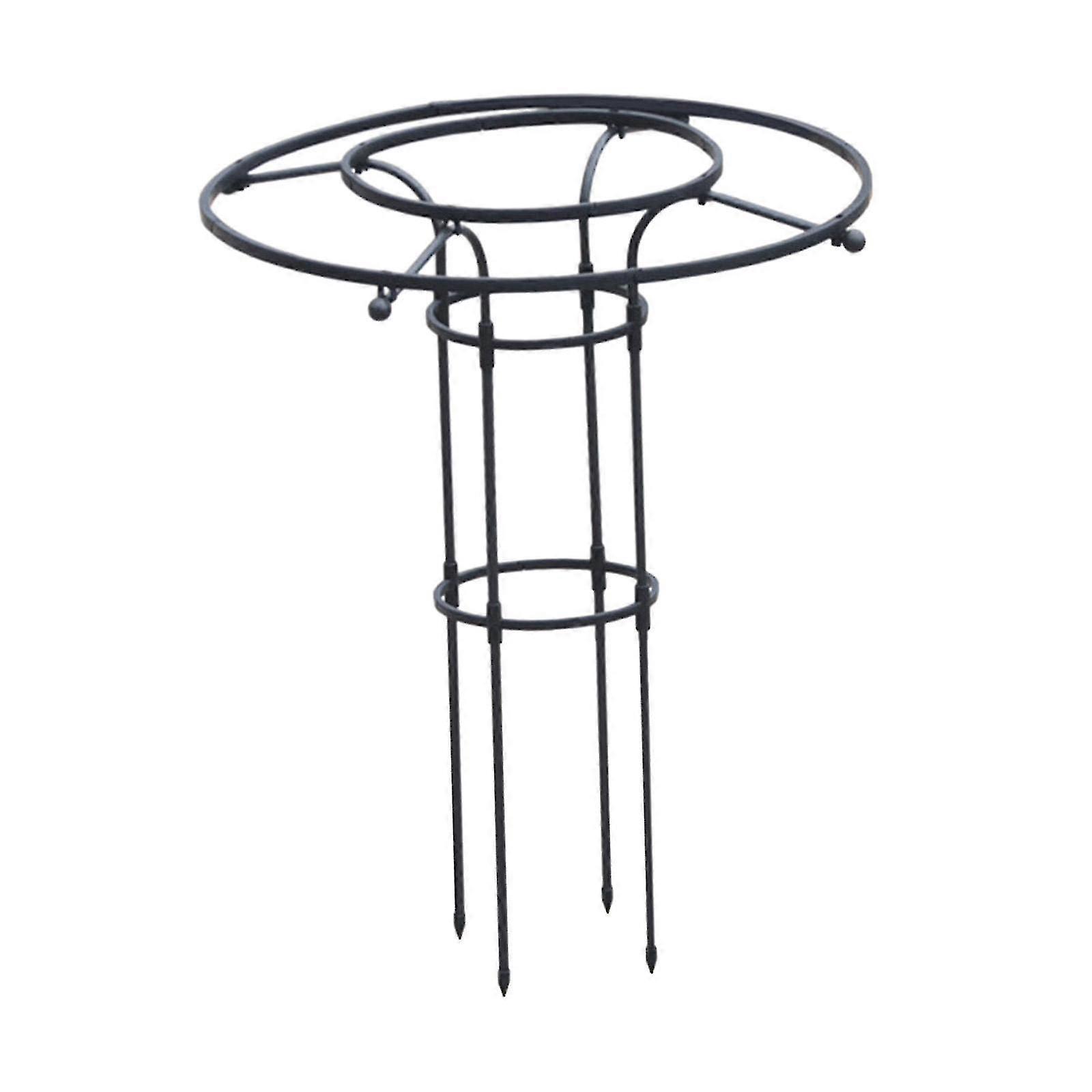 Vertical Umbrella Trellis Tower Frame for Roses and Vines, 90cm Height Garden Obelisk for Supporting Plants