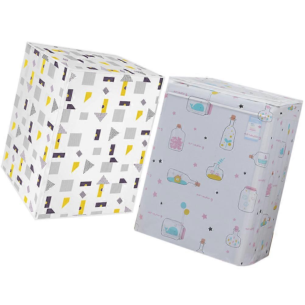 Washer and Dryer Covers Protective Fitted Design 83X62X56CM 2Pcs