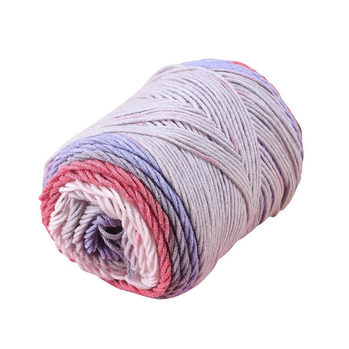Beginner Yarn For Crocheting Woolen Yarn Girls Diy Projects Multicolor 1Pack