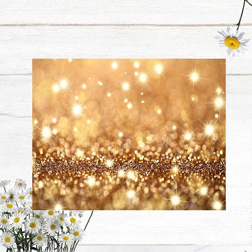 Golden Facula Backdrop Cloth for Party Photography, Professional Video Shoot Background, Durable Material for Amateurs and Professionals, Ideal for