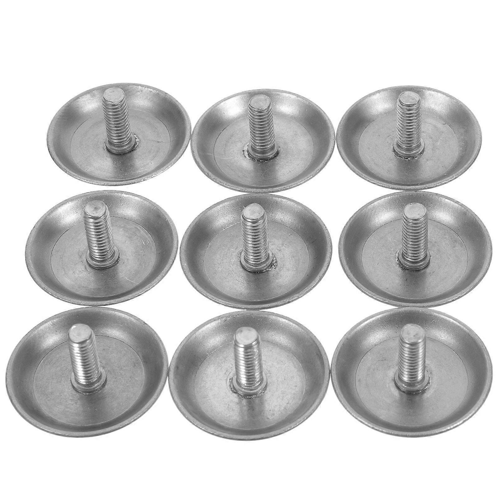 Stainless Steel Tactile Paving Nails Tactile Warning Studs for Sidewalks, Subways, and Airports Enhanced Safety for Visually Impaired Pedestrians