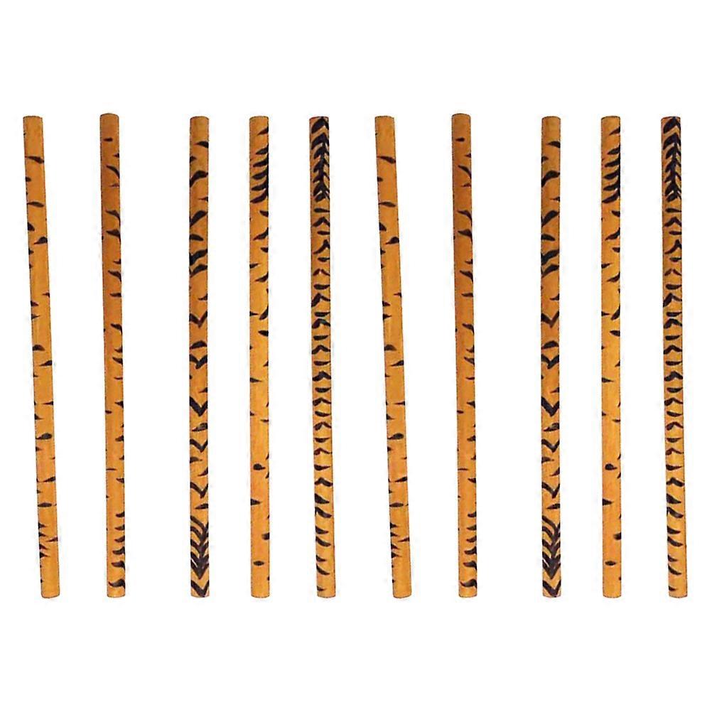 Crayons en bois à motif animal amusant Conception ergonomique pour l’école, le dessin, les projets d’artisanat et les cadeaux de fête pour les garçons