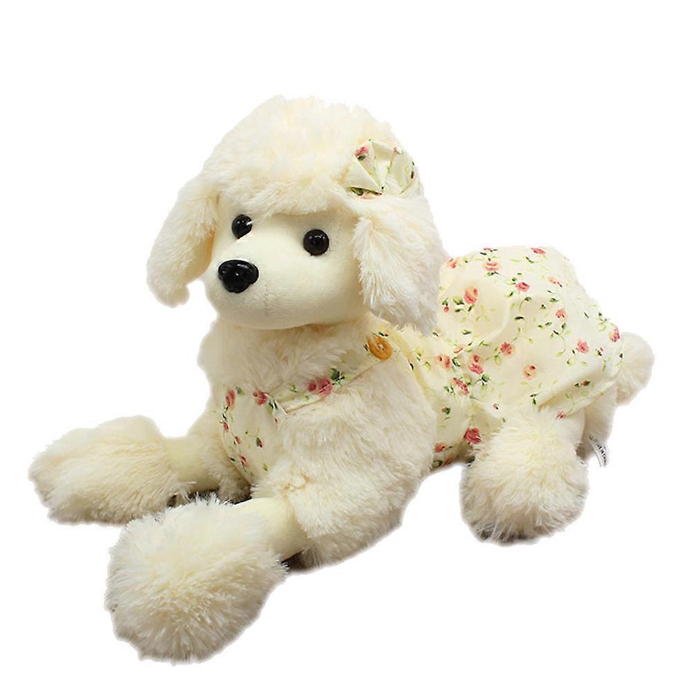 Childrens Toy Poodle Plush Toy for Kids Dog Shape PP Cotton Material 55cm Length 1Pcs