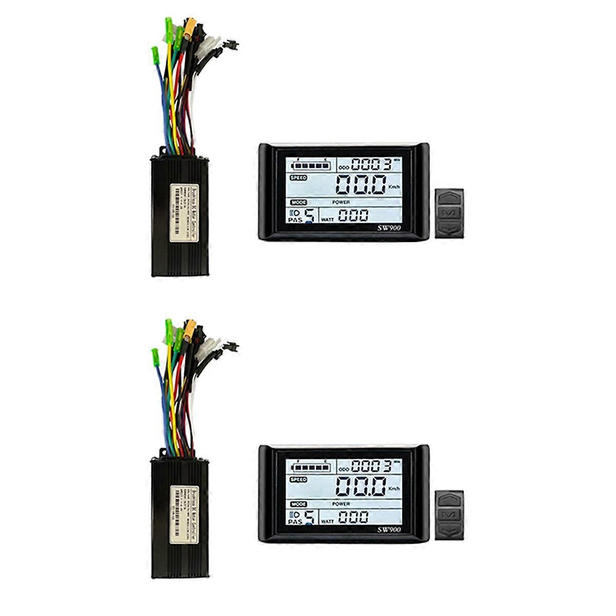 24V 36V 48V 500W 750W Three-Mode 9 Tubes Brushless 26A Controller