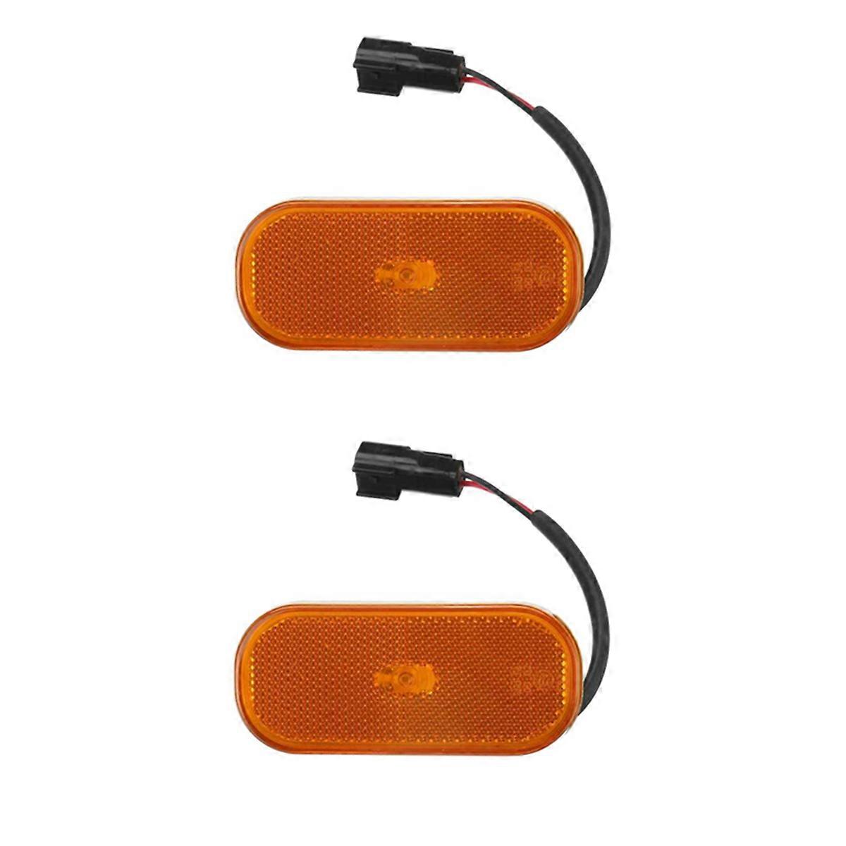 Side Marker Light Yellow Lamp Lens for Transit MK8 2014-2021