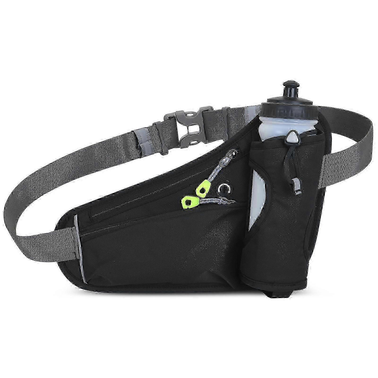 Sports Hydration Belt Bag Running Belt Waist Pack Bum Bag with