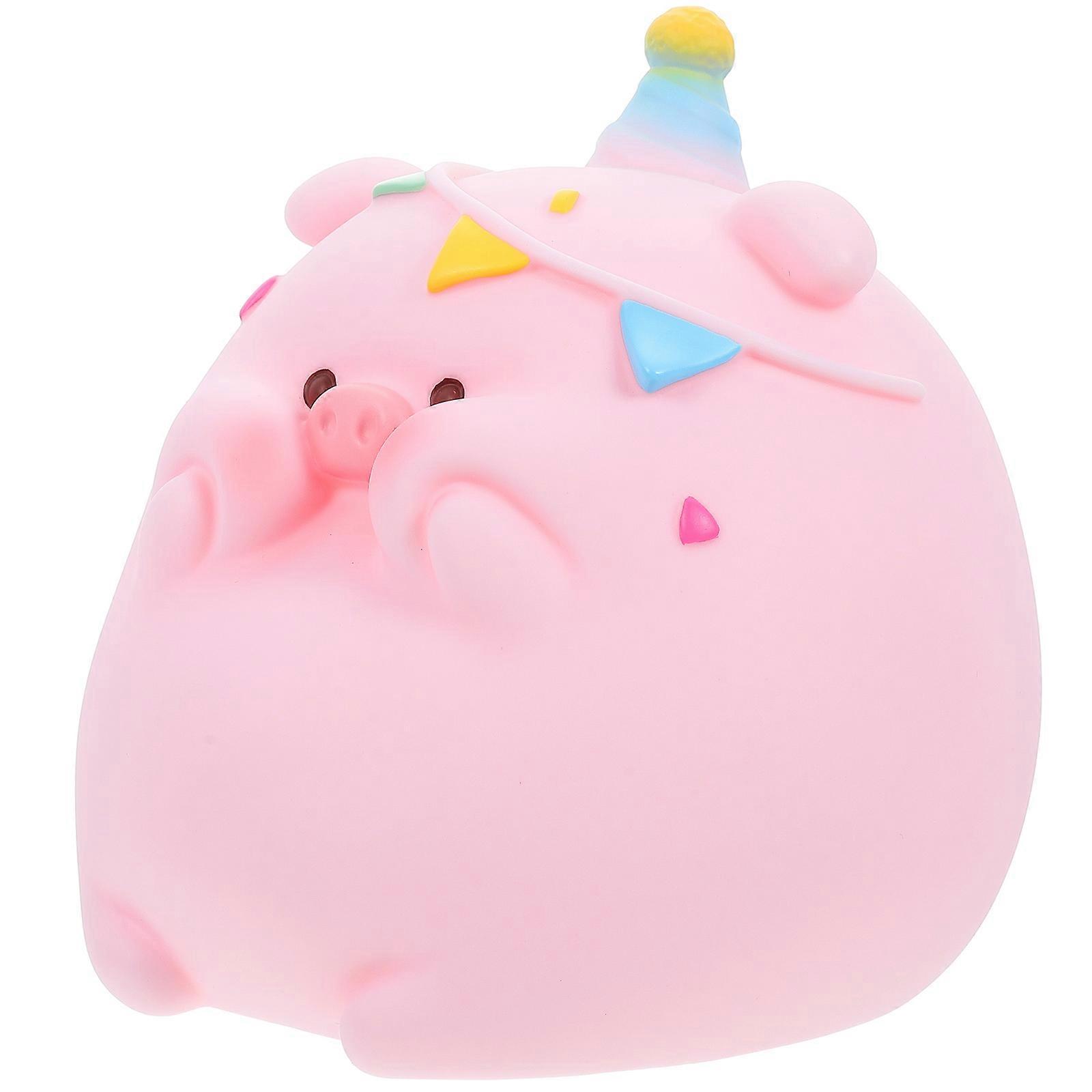 Childrens Money Box Piggy Bank Pig Shape Enamel Material Birthday present 1Pack
