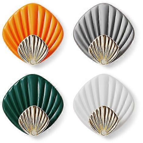 Self-adhesive hook, no perforation, strong paste, viscose hook, shell type, load-bearing door, back wall, bathroom, kitchen, keys, no trace