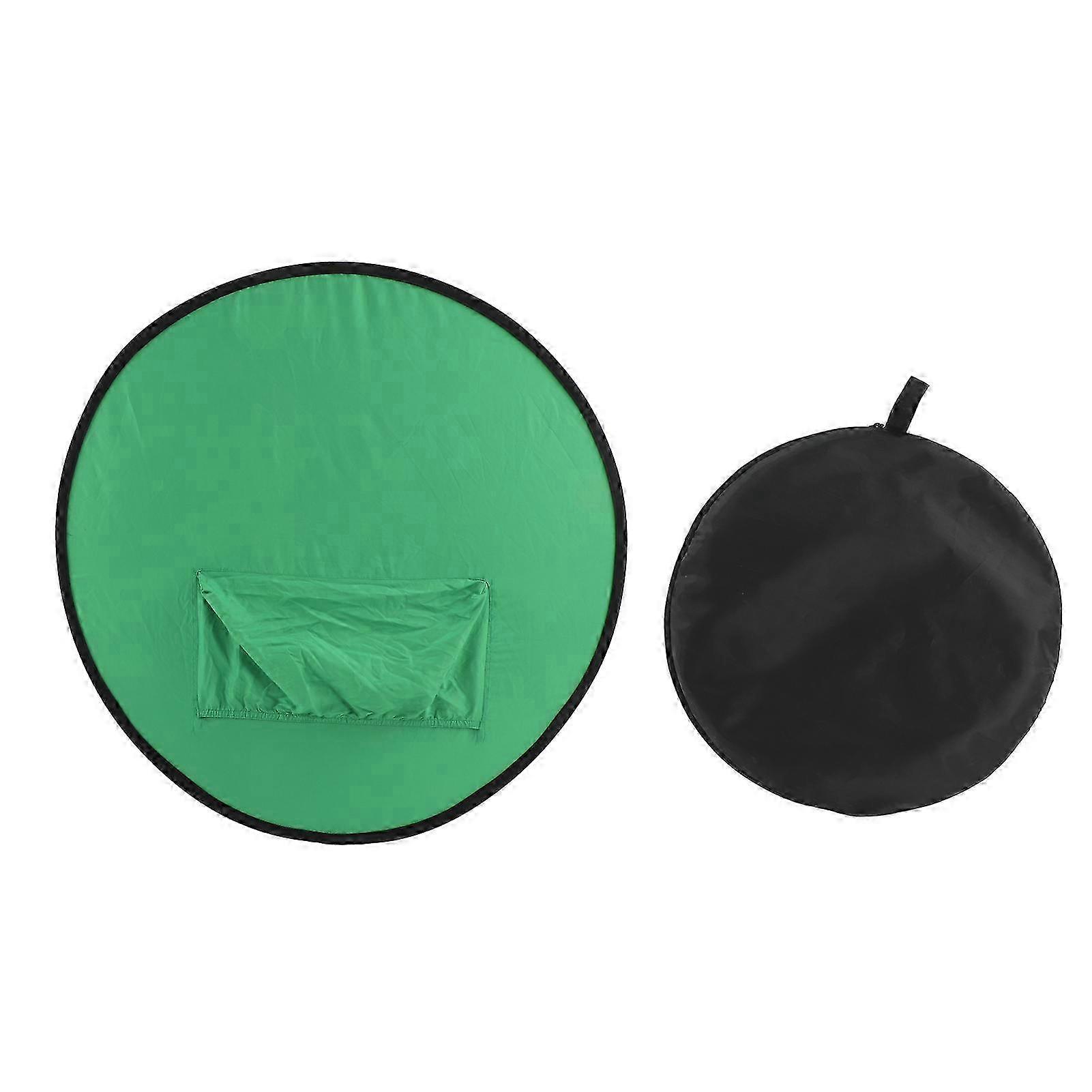 2 in 1 Collapsible Portable Chromakey Background Backdrop for Photography Live Streaming