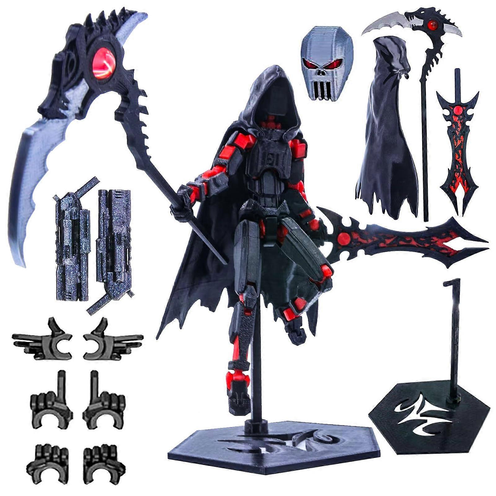 (Assembly Completed) T13 Action Figure Set, 3D Printed Action Figures, Dummy 13 Action Figure, for Collectors Desktop Decorations Zk T13 Death1