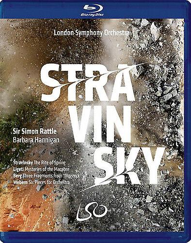 London Symphony Orchestra Stravinsky (Rattle) DVD (2017) Simon Rattle cert E 2 - Region 2