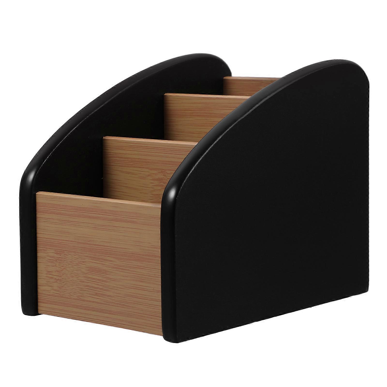 Trapezoid Tea Bag And Sugar Packet Organizer For Living Room Decor PP Material Storage 1Set