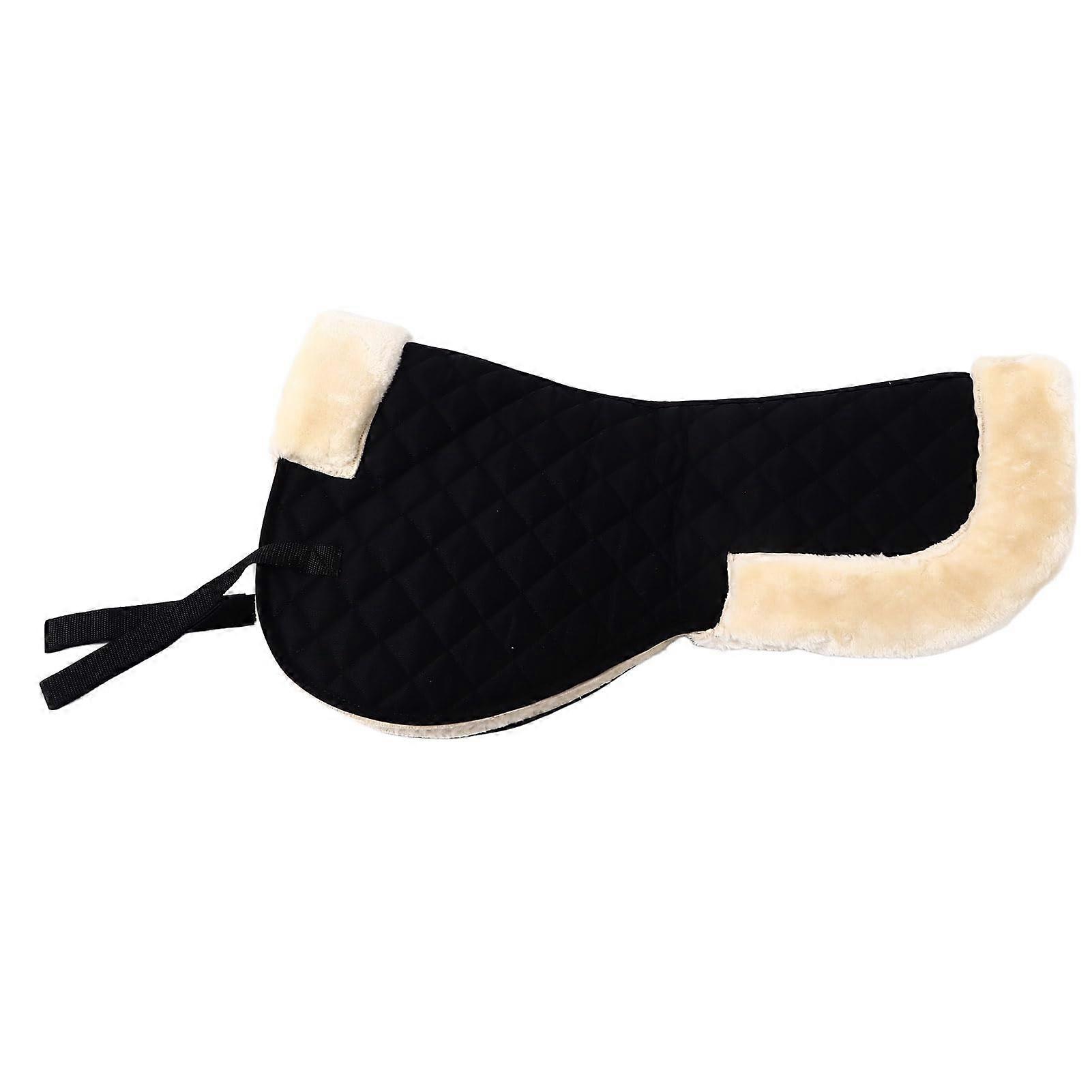 Cotton Horse Saddle Pad, Shock Absorber, Balance Control, English Riding Equipment, Suitable for All Saddles, Horse Saddle Cushion
