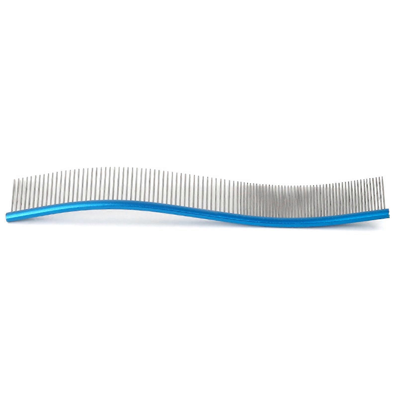 Pet Grooming Comb for Dogs and Cats - Deshedding Tool for Puppy and Kitten Hair Removal, Reducing Shedding with Ergonomic Design