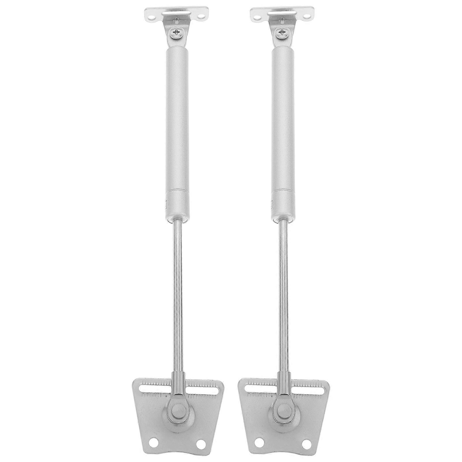 Hydraulic Hinge Lid Support Telescopic Strut Rods For Cabinet Doors Adjustable Angle Stable Support 2Pcs
