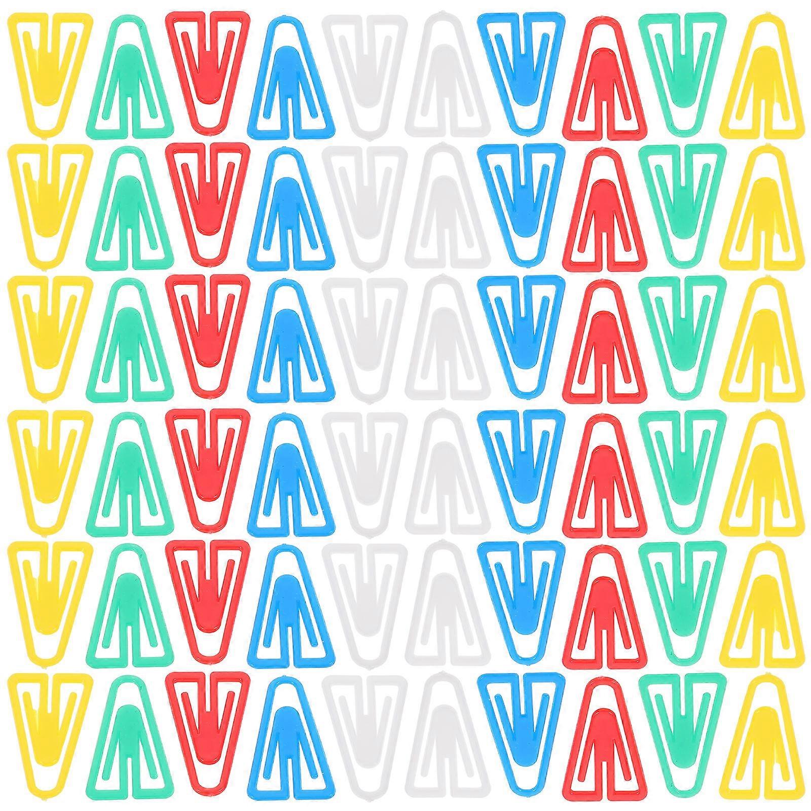 Colored Mini Plastic Clips   Multi Use Office & School Document Organizer   Assorted Irregular Shapes for Files, Notes, Photos & Business Cards