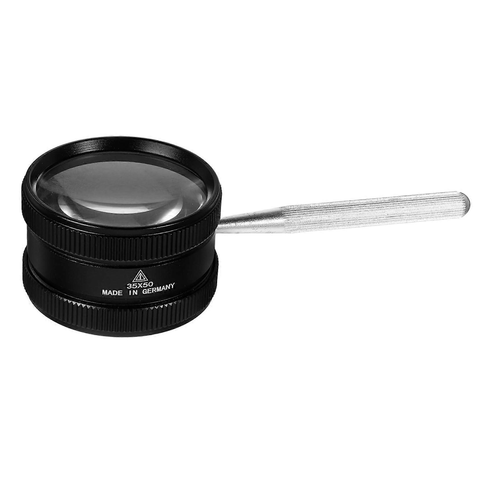 Handheld Magnifier with Illumination for Jewelry and Antiques, Portable Loupe with Ergonomic Design for Comfortable Use and Versatile Applications.