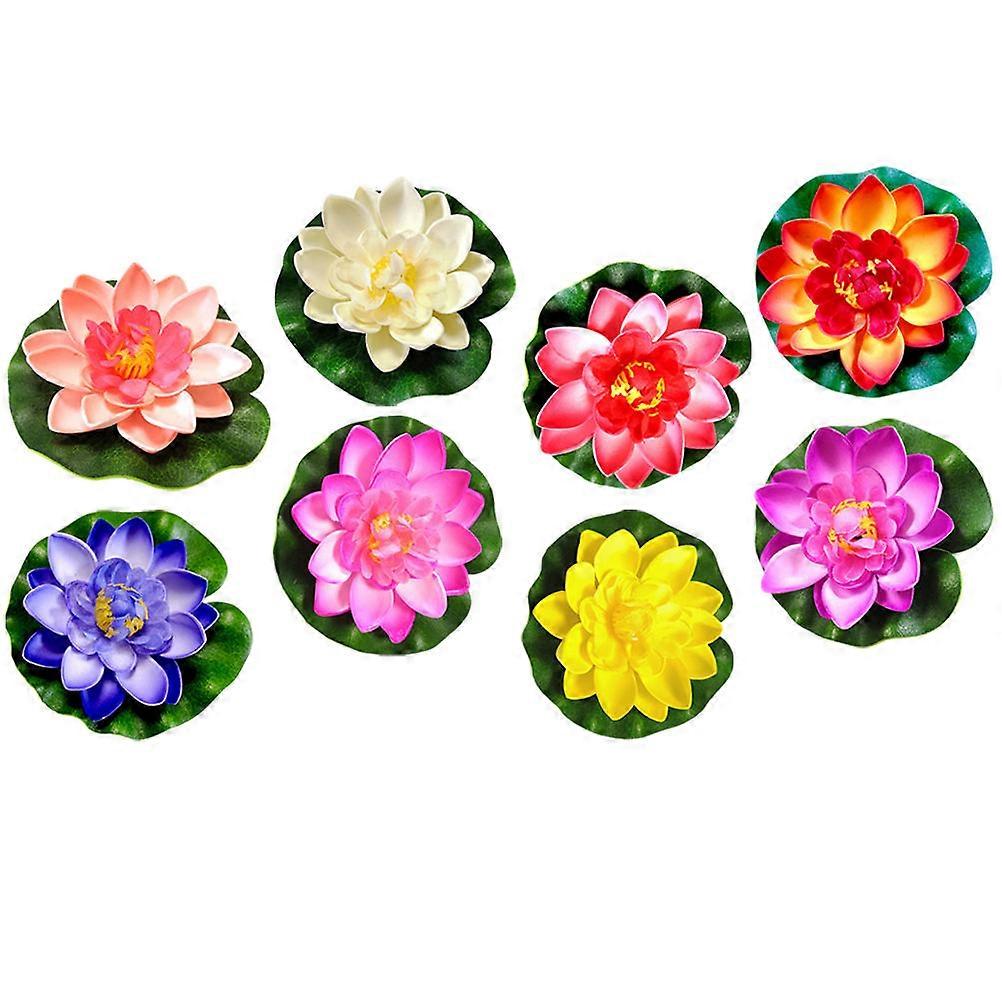 Artificial Simulation Decor Purple Color 8Pcs