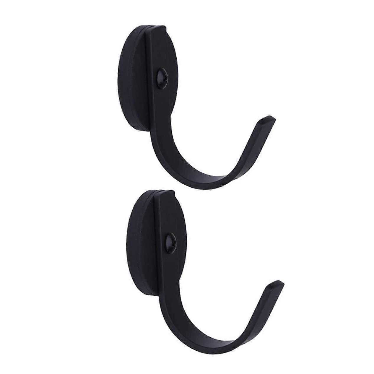 2 Pieces Magnetic Garland Hooks for Wall, Sturdy Wreath Hangers Made of Gloss Material for Various Versatile Uses, Bathroom