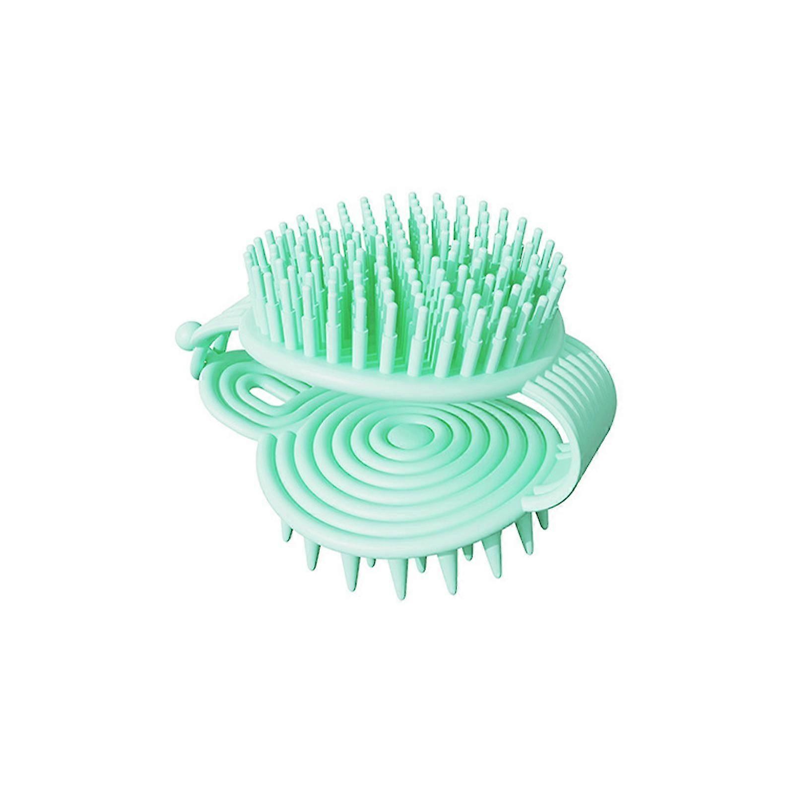 Hair Skin Massager, Double Face Silicone Shampoo Brush, Relaxes the head and promotes the blood circulation of the scalp, Suitable for adults and chil