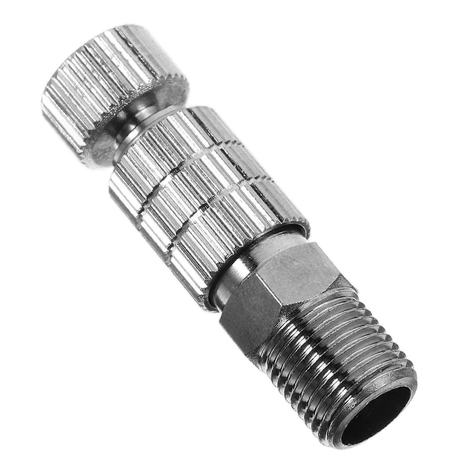Airbrush Kit with Quick Connect Air Hose Adapter, Silver Metal Coupler, Compatible with Standard Airbrush Systems
