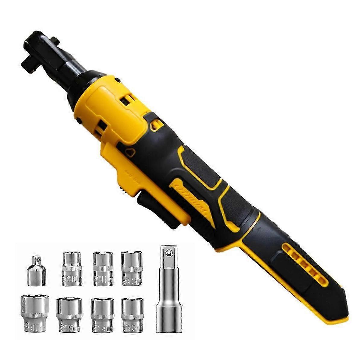 2025 For Dewalt Battery Electric Ratchet Wrench 220N.M Cordless Driver