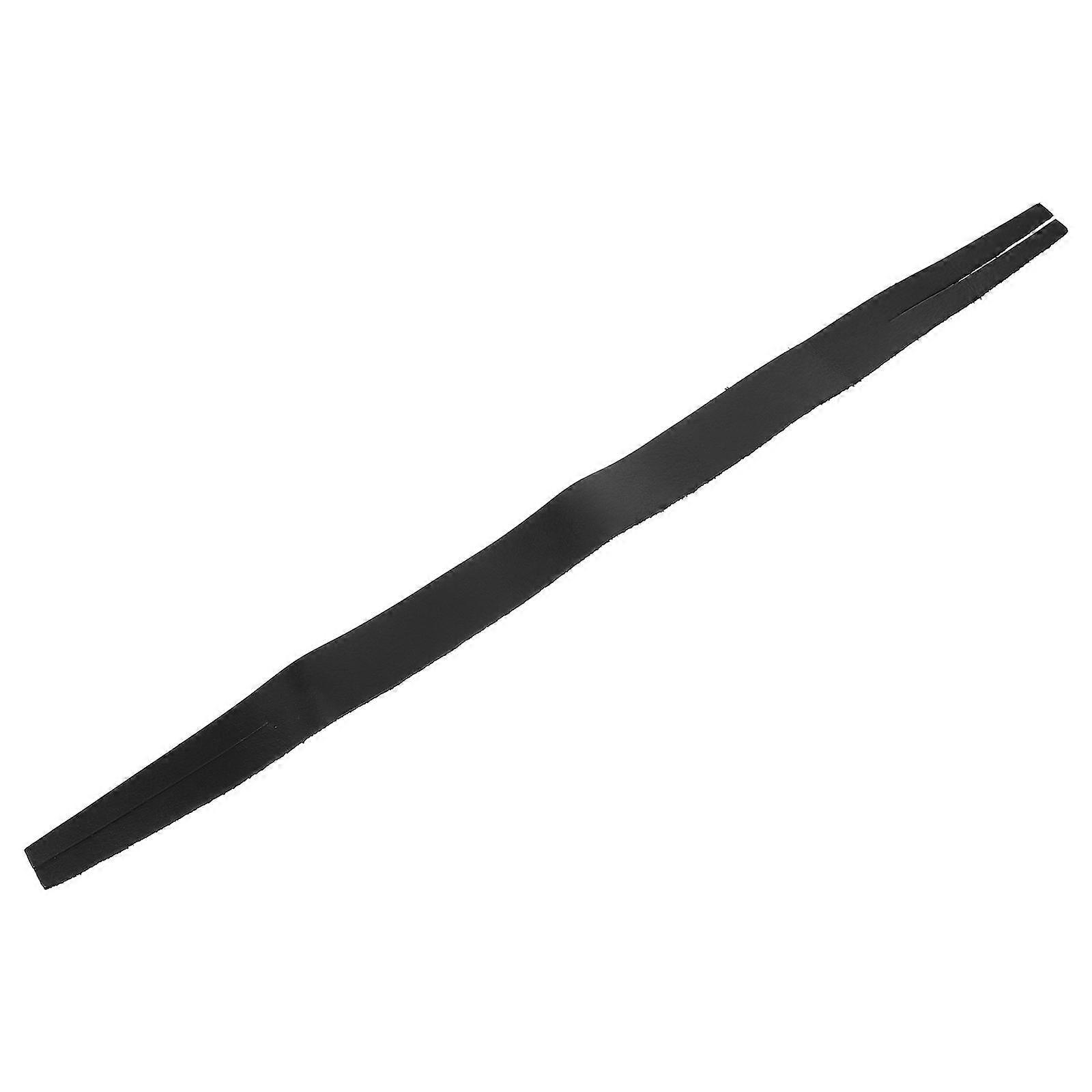 Black Cowhide Cymbal Protective Strap Supple and Durable for Easy Installation and Carrying