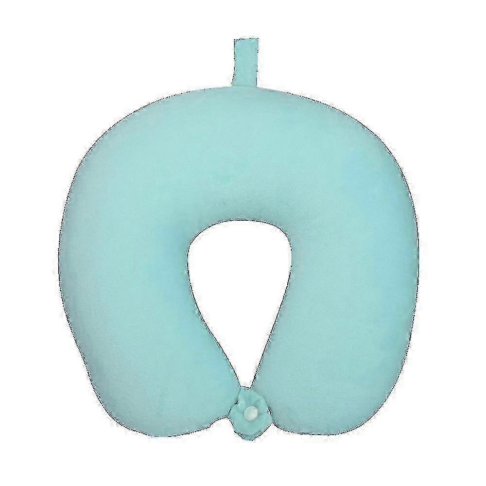 Soft Elastic U-Shaped Travel Neck Pillow Support Cushion - Comfortable Head & Neck Rest for Travel & Relaxation