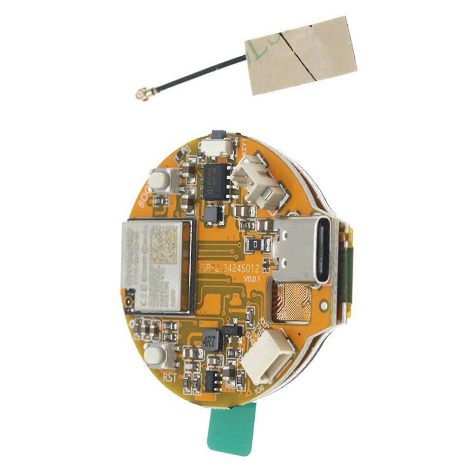 ESP32 Development Board 240x240 1.28inch Round LCD Display 2.4GHz WiFi Bluetooth-compatible GC9A01 Capacitive Screen Multicolor