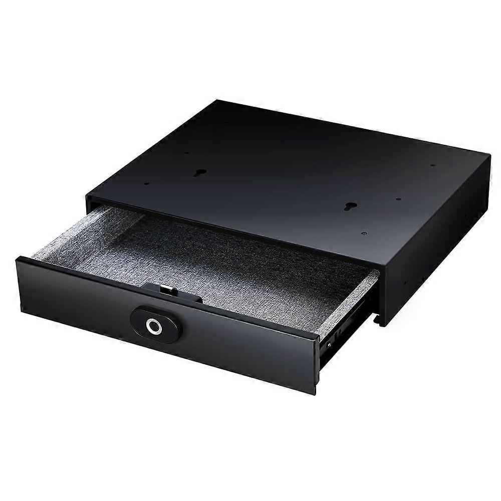 Fingerprint Smart Safe Hidden Drawer Safe With Touch Unlock For Home Office Travel Biometric Lock Box Cash Jewellery ID