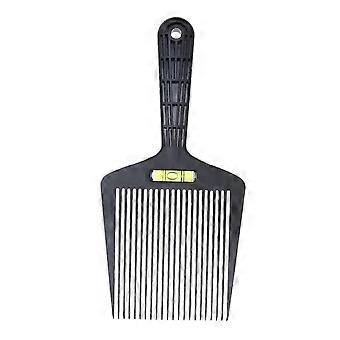 Barber Combs Professional Level Hairdressing Tool for Barber Shop Salon Black 26.7*12.5cm Push-shear Protect Scalp 1Set26.7*12.5cmBlack SZRH A-J