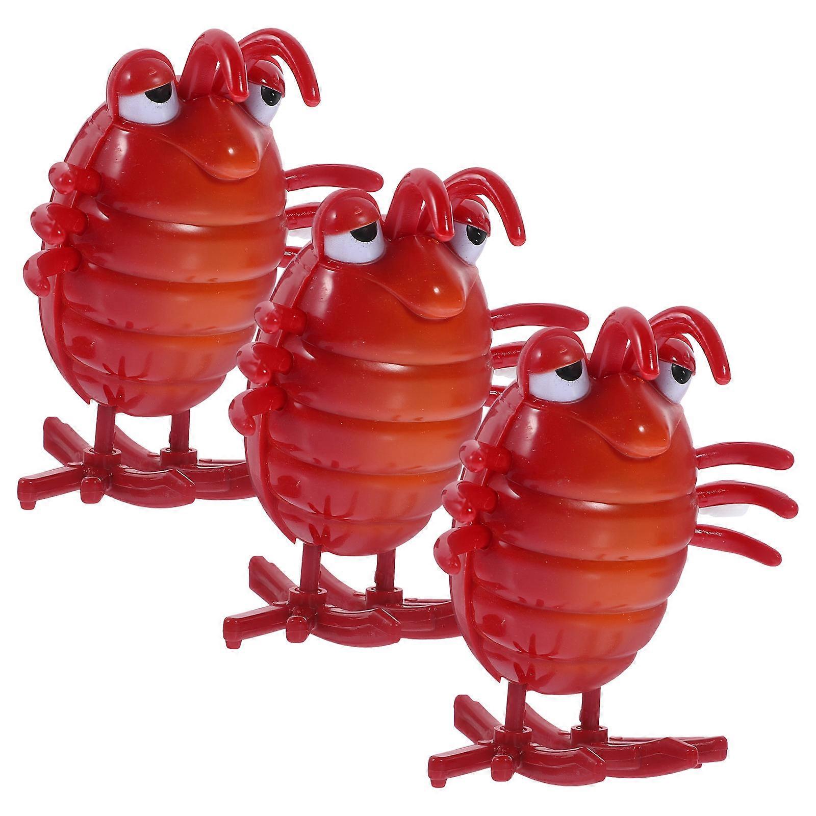 3pcs Wind Up Insects for Halloween Parties Interactive Novelty Bugs, Safe Material, Fun Pranks