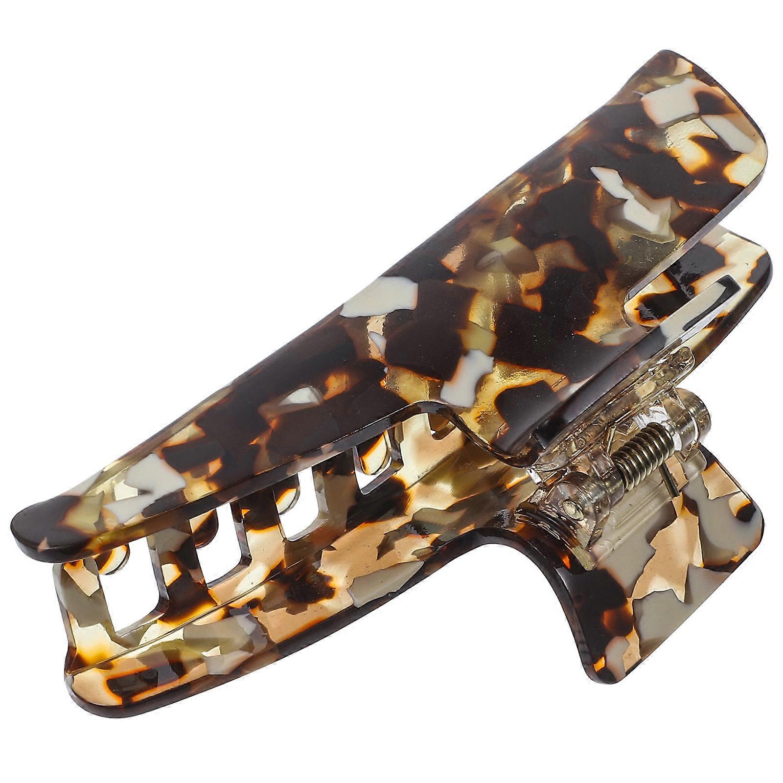 Hair Accessory For Women Acetate Sheet Jaw Clip Cute Design For Banquets 1Pack