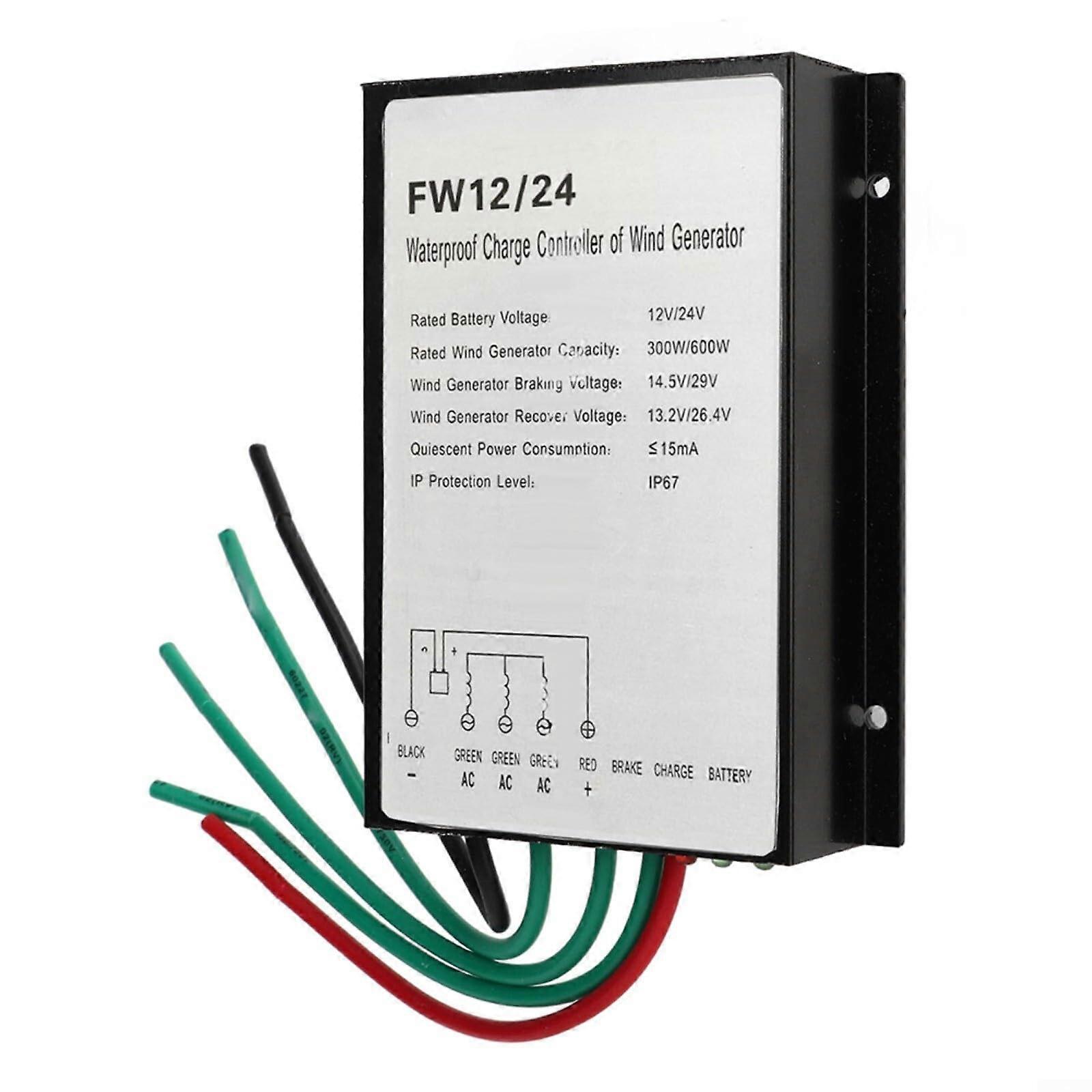 Aluminum Housing Wind Turbine Charge Controller for Hybrid Generator with Fast Heat Dissipation and Comprehensive Protection Functions