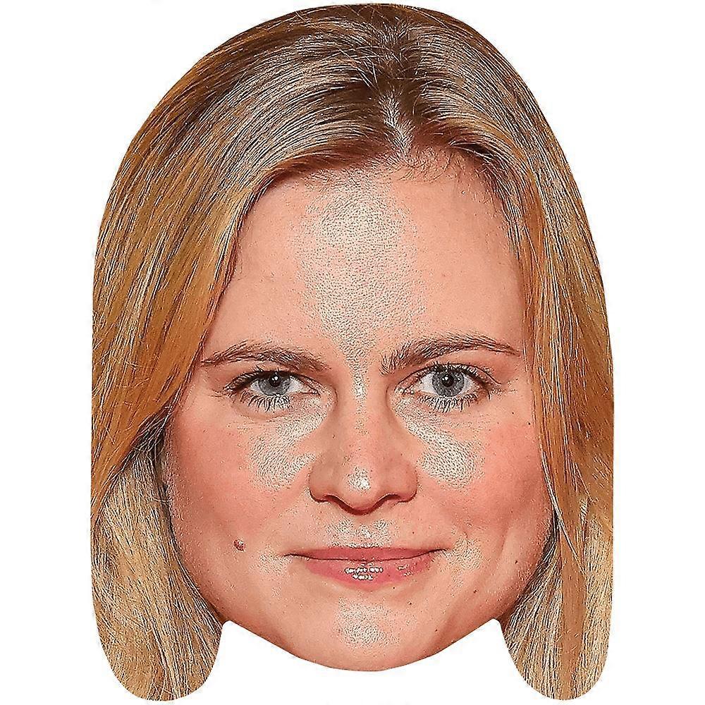 Kara Edenberg (Smile) Celebrity Mask, Flat Card Face