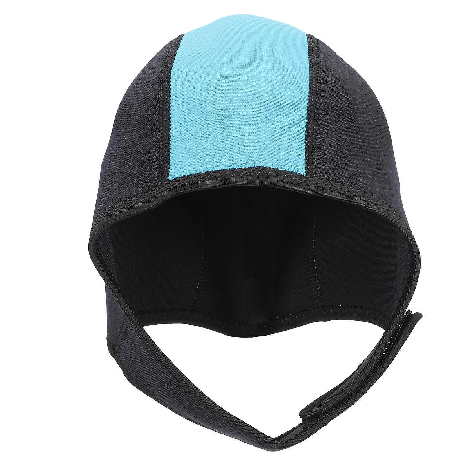 Sporty Diving Hood Cold Proof Warm Swimming Cap For Friends Who Love Swimming 30x26Cm Protect Ears 1Pack