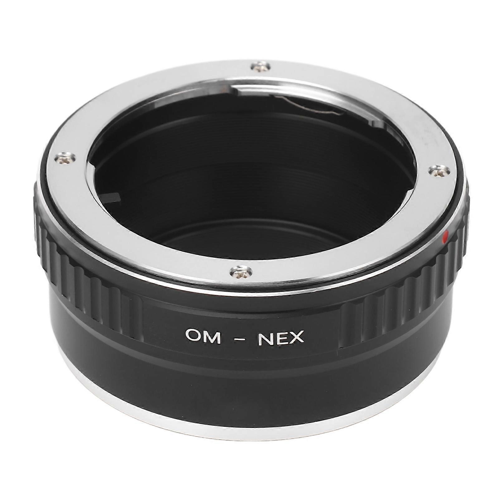 Lens Mount Adapter for Olympus OM Mount Lens for NEX C3 NEX 5C A7 A7S A7SII A7RII A7III A7RIII A7SIII A9 A6500 A6300 A6000 A5100 Camera
