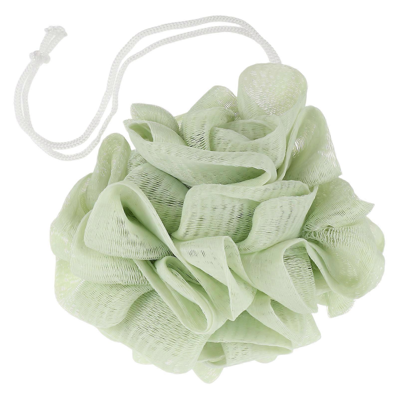 Exfoliating Bath Towel with Soap Holder Portable Travel Scrub Towel for Men and Women, Multifunctional Shower Cloth for Deep Cleansing and Skin Care